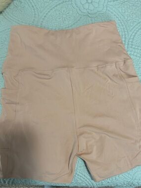 Nude Biker Shorts